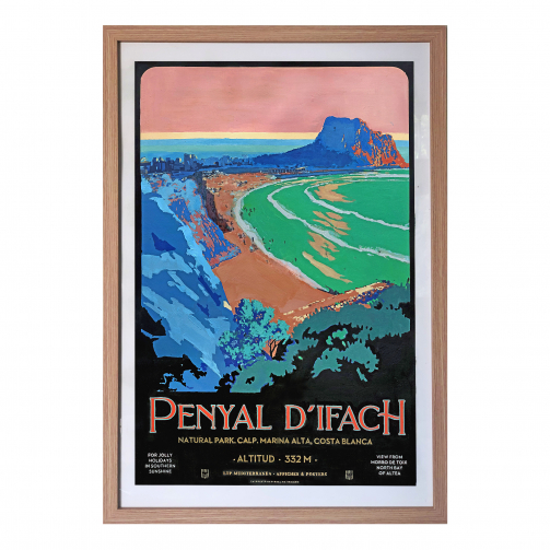 Penyal D´Ifach. CMA Poster