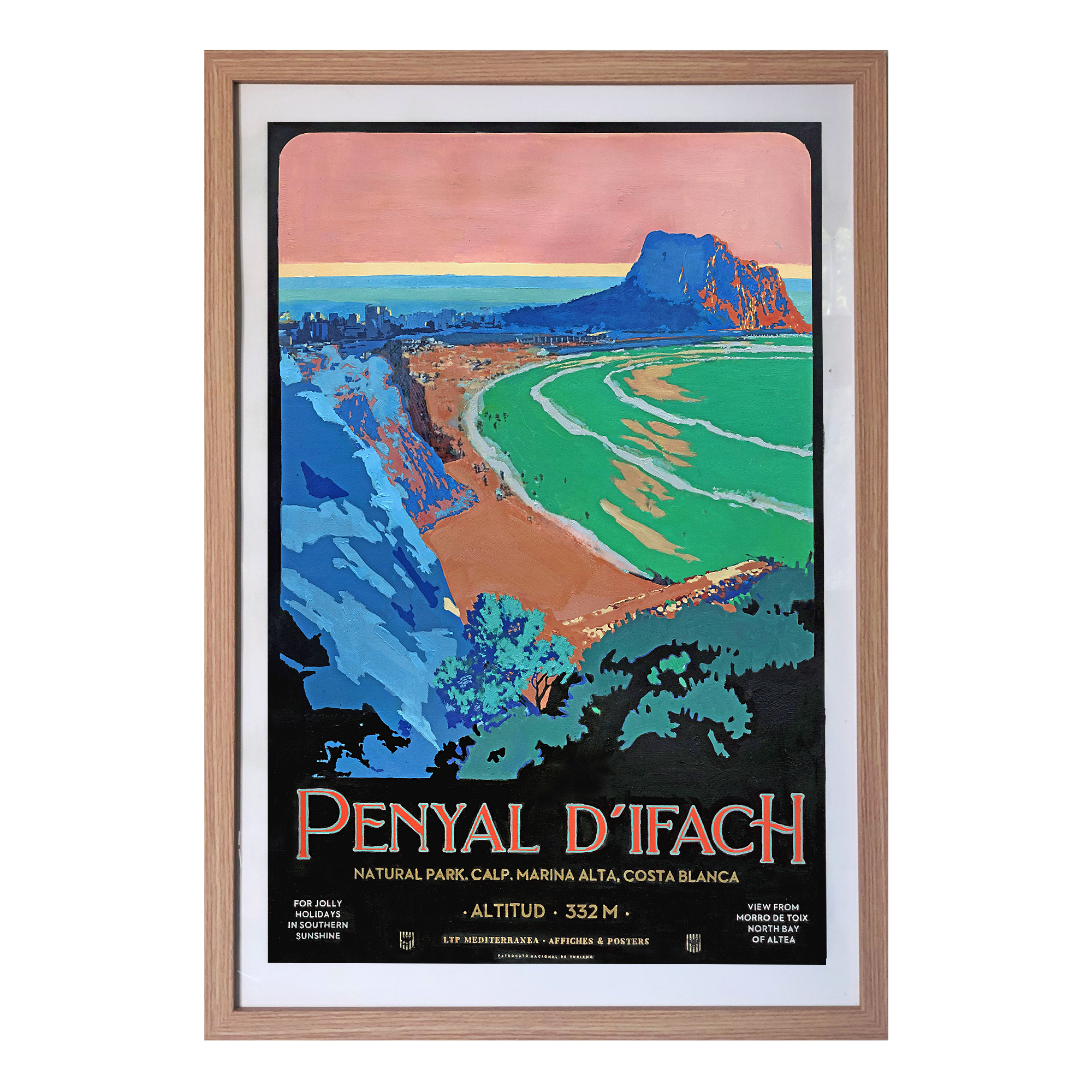 Penyal D´Ifach. CMA Poster